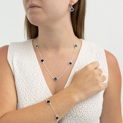 Pulseira Trevo Preto